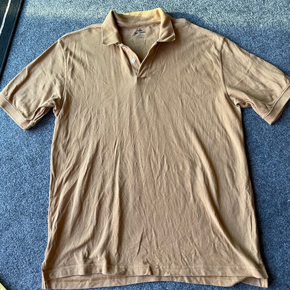 Footlocker Men's Brown or Tan Polo Style Casual Shirt size XL